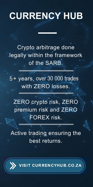 Goto Currency Hub - Crypto arbitrage done legally within the framework of the SARB